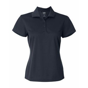 ADIDAS CLIMALITE WOMEN'S Medium NAVY BLUE GOLF POLO SHIRT